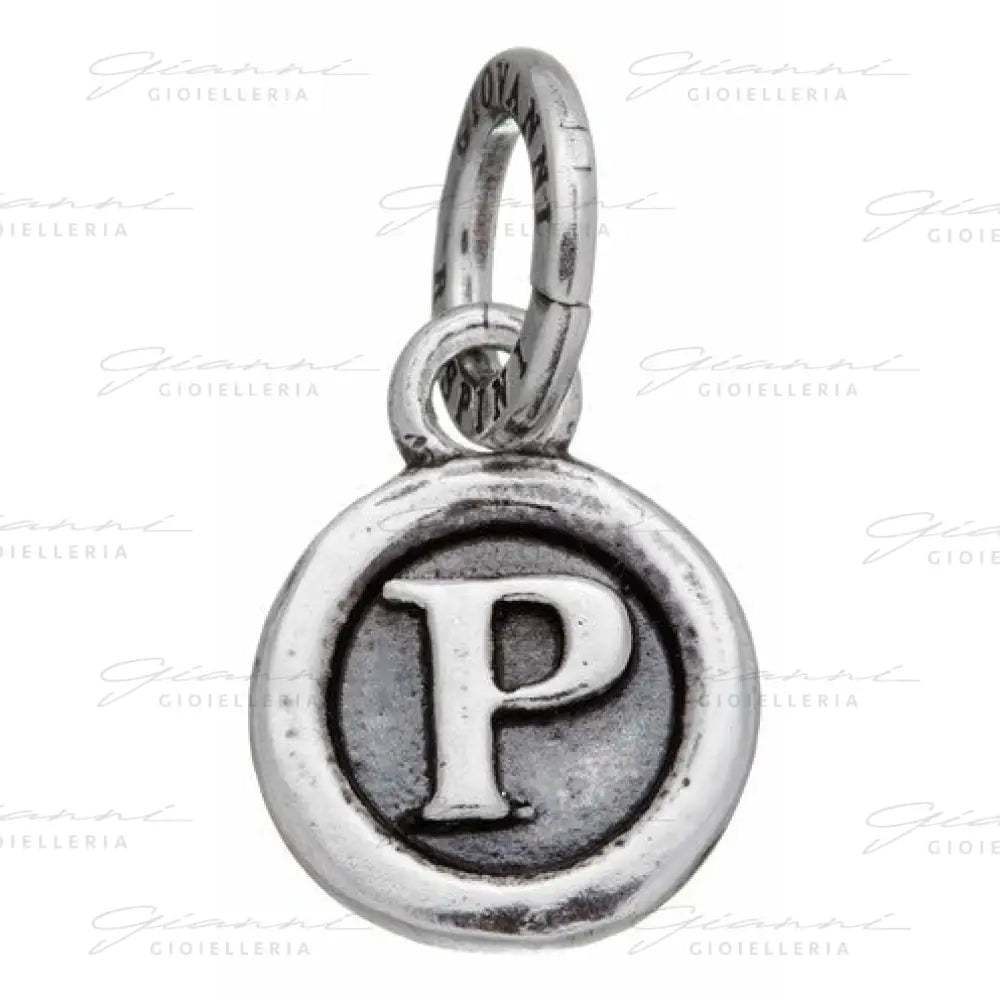 Charm Giovanni Raspini - Lettera ’P’ Bottone Charm