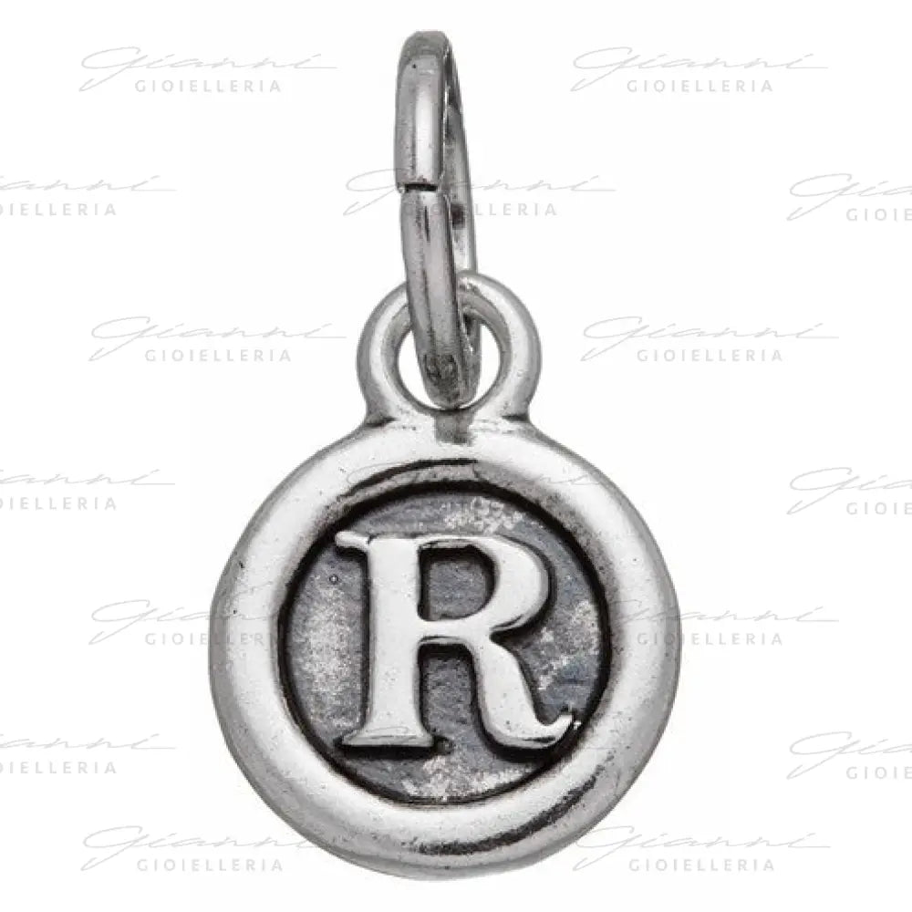 Charm Giovanni Raspini - Lettera ’R’ Bottone Charm
