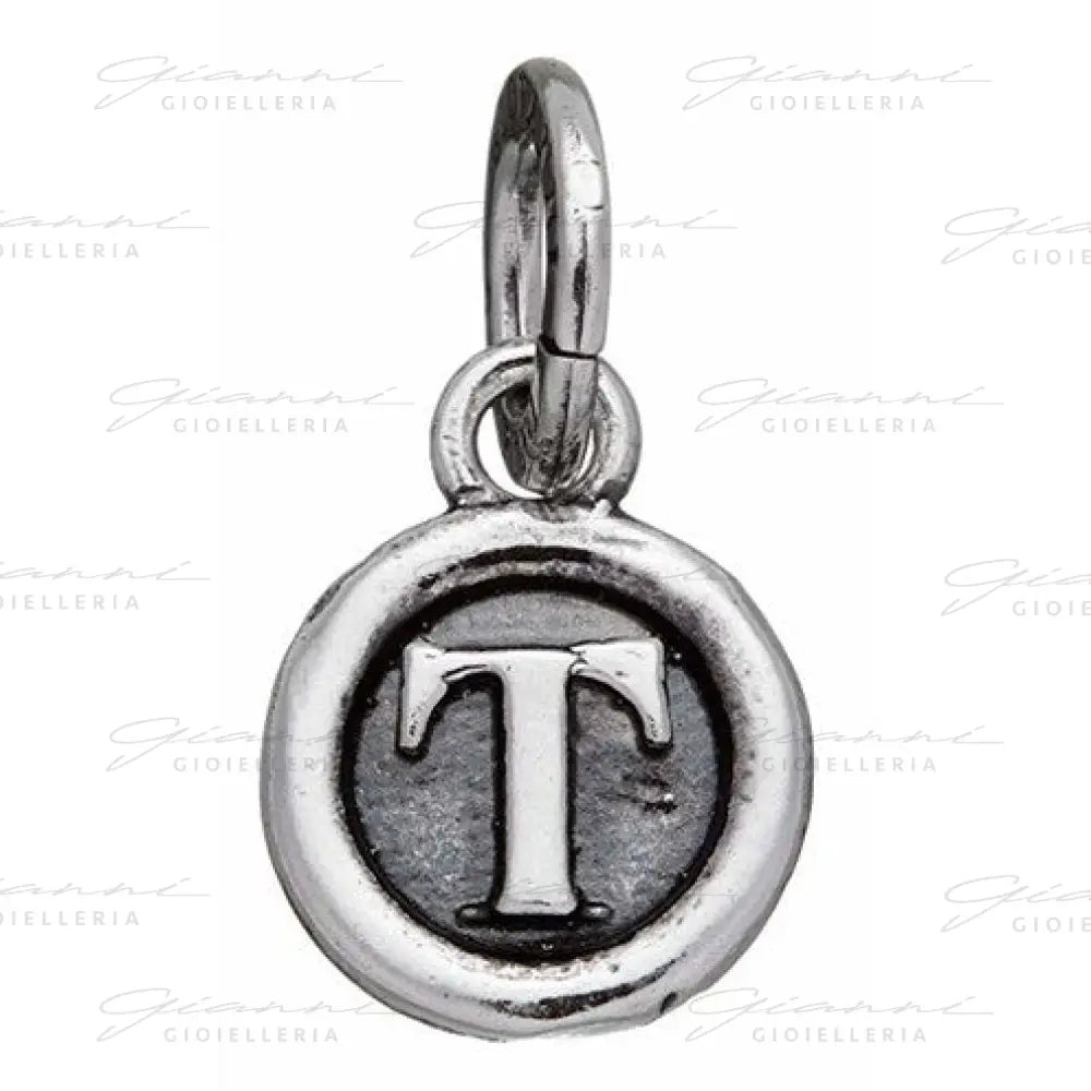 Charm Giovanni Raspini - Lettera ’T’ Bottone Charm