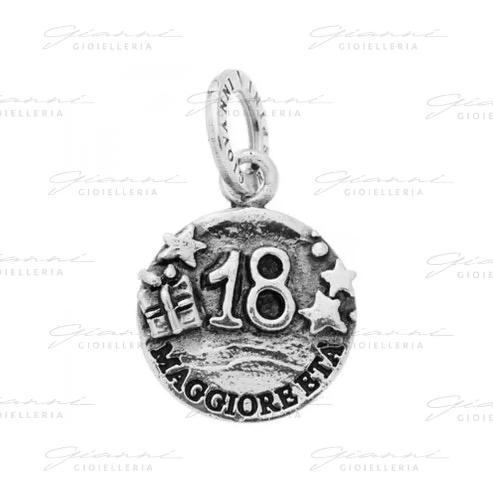Charm Giovanni Raspini - Medaglia Maggiore Età Charm