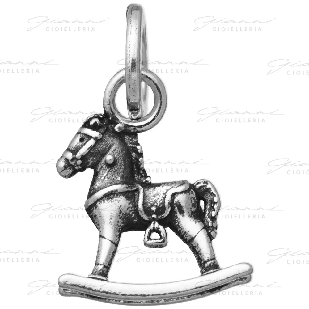 Charm Giovanni Raspini - Mini Cavallo A Dondolo Charm