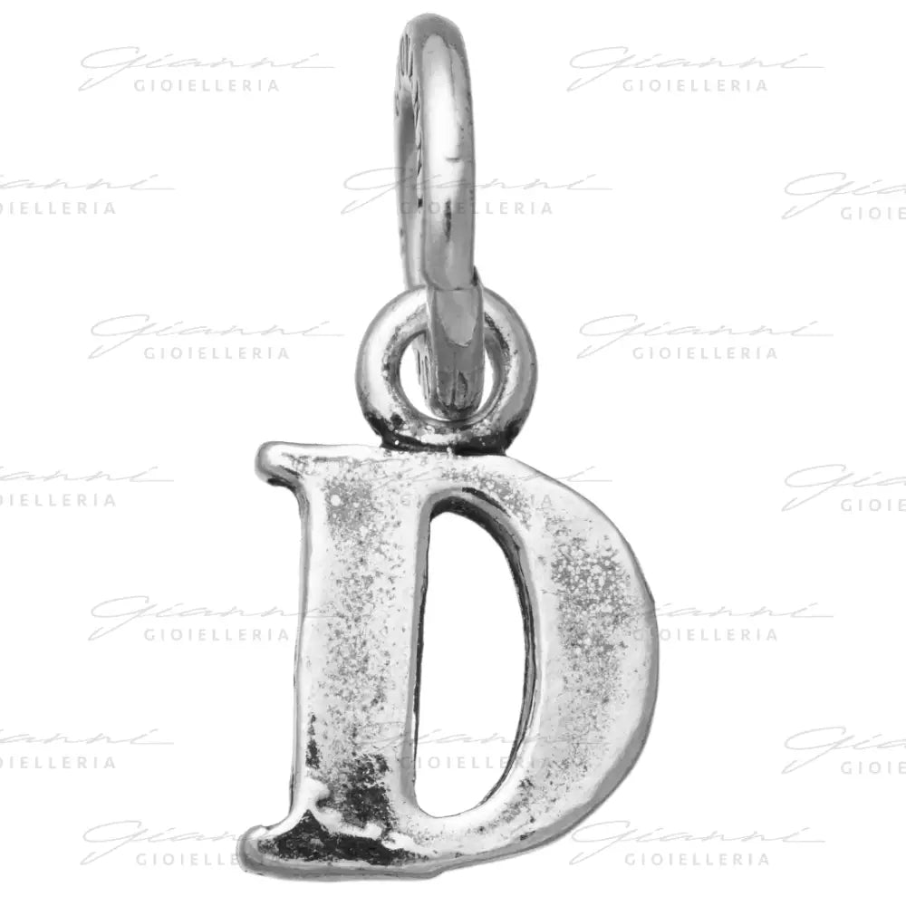 Charm Giovanni Raspini - Mini Lettera Logo ’D’ Charm