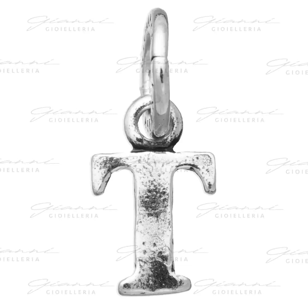 Charm Giovanni Raspini - Mini Lettera Logo ’T’ Charm