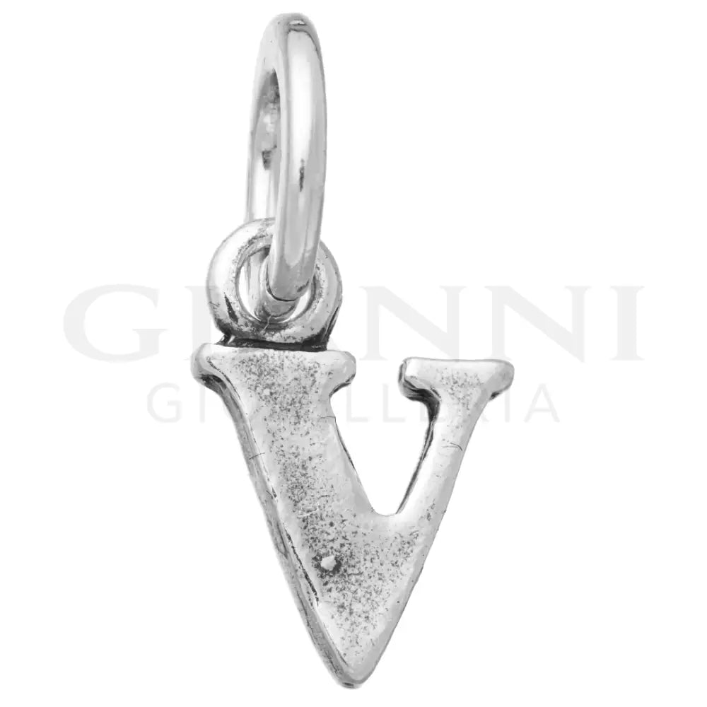 Charm Giovanni Raspini - Mini Lettera Logo ’V’ Charm