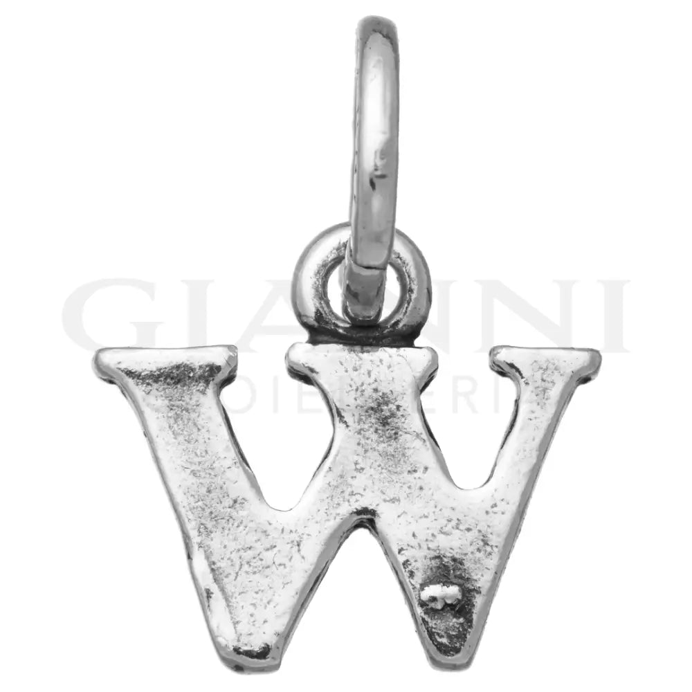 Charm Giovanni Raspini - Mini Lettera Logo ’W’ Charm