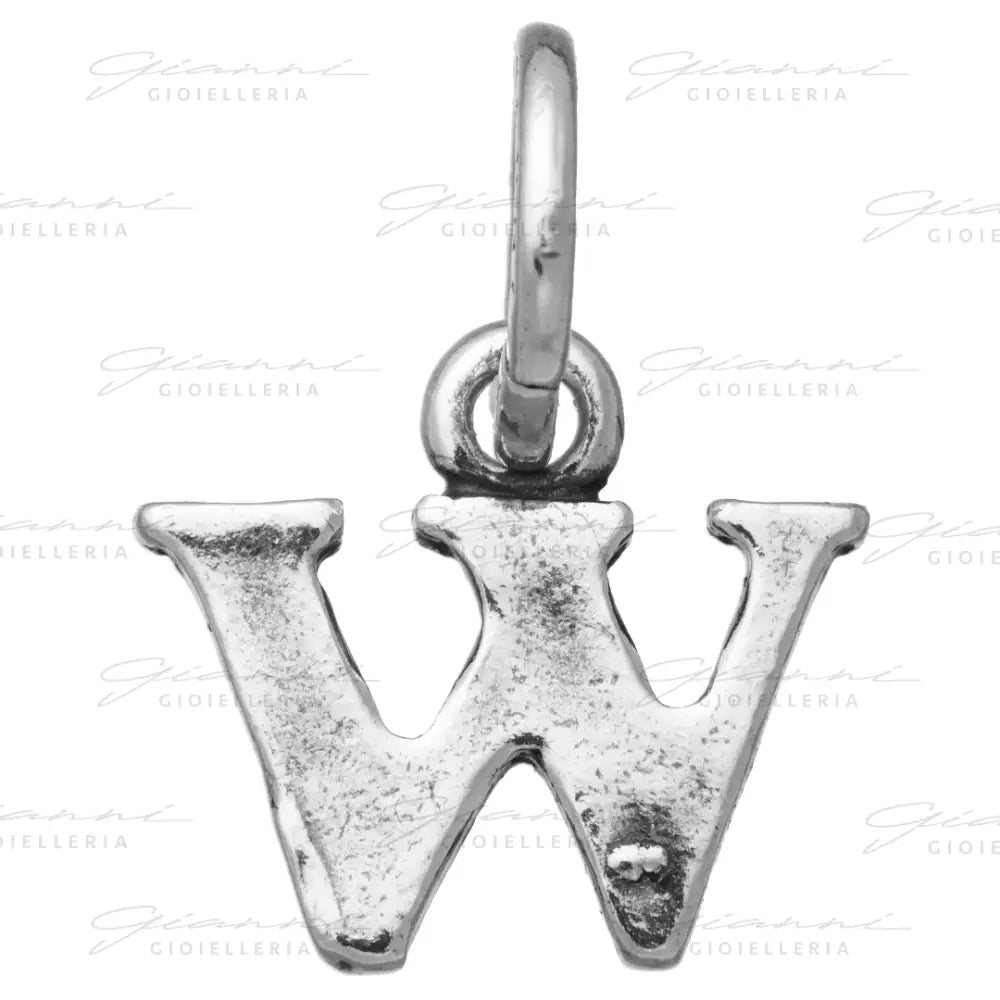 Charm Giovanni Raspini - Mini Lettera Logo ’W’ Charm