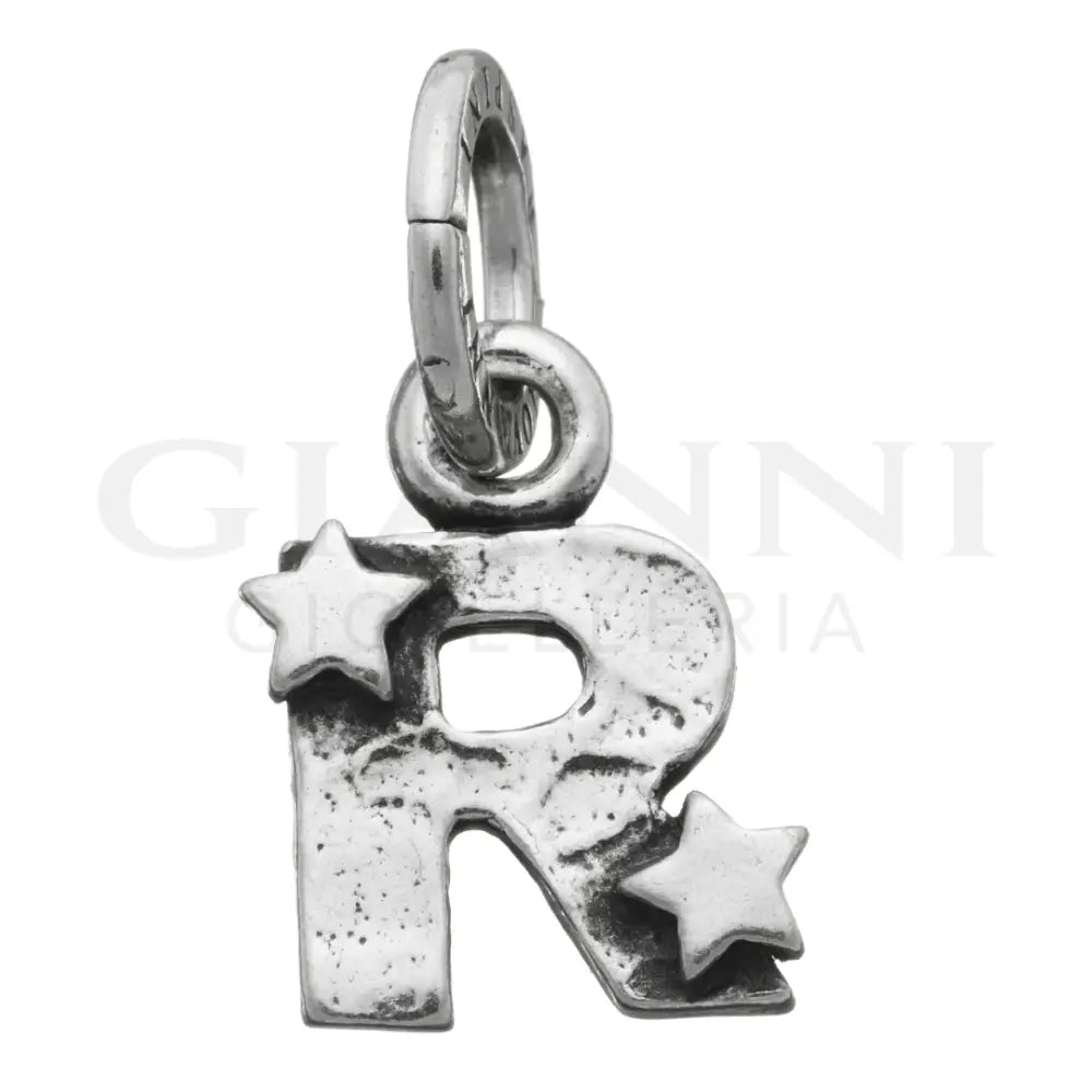 Charm Giovanni Raspini - ’R’ Con Stelle Charm