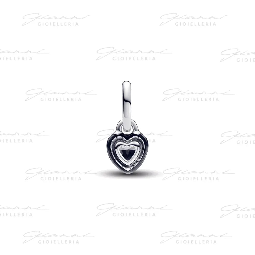 Charm Mini Pendente Black Chakra Heart Pandora ME
