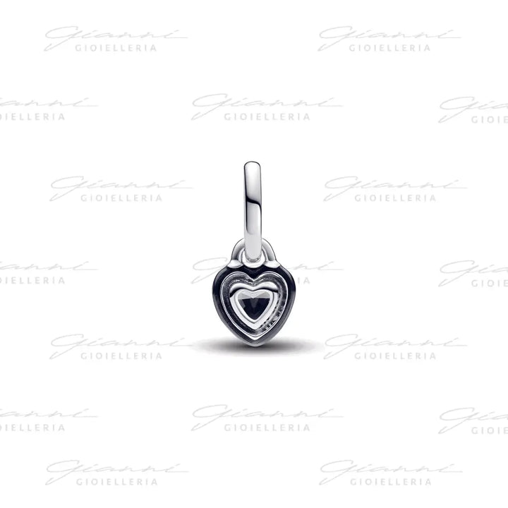 Charm Mini Pendente Black Chakra Heart Pandora ME