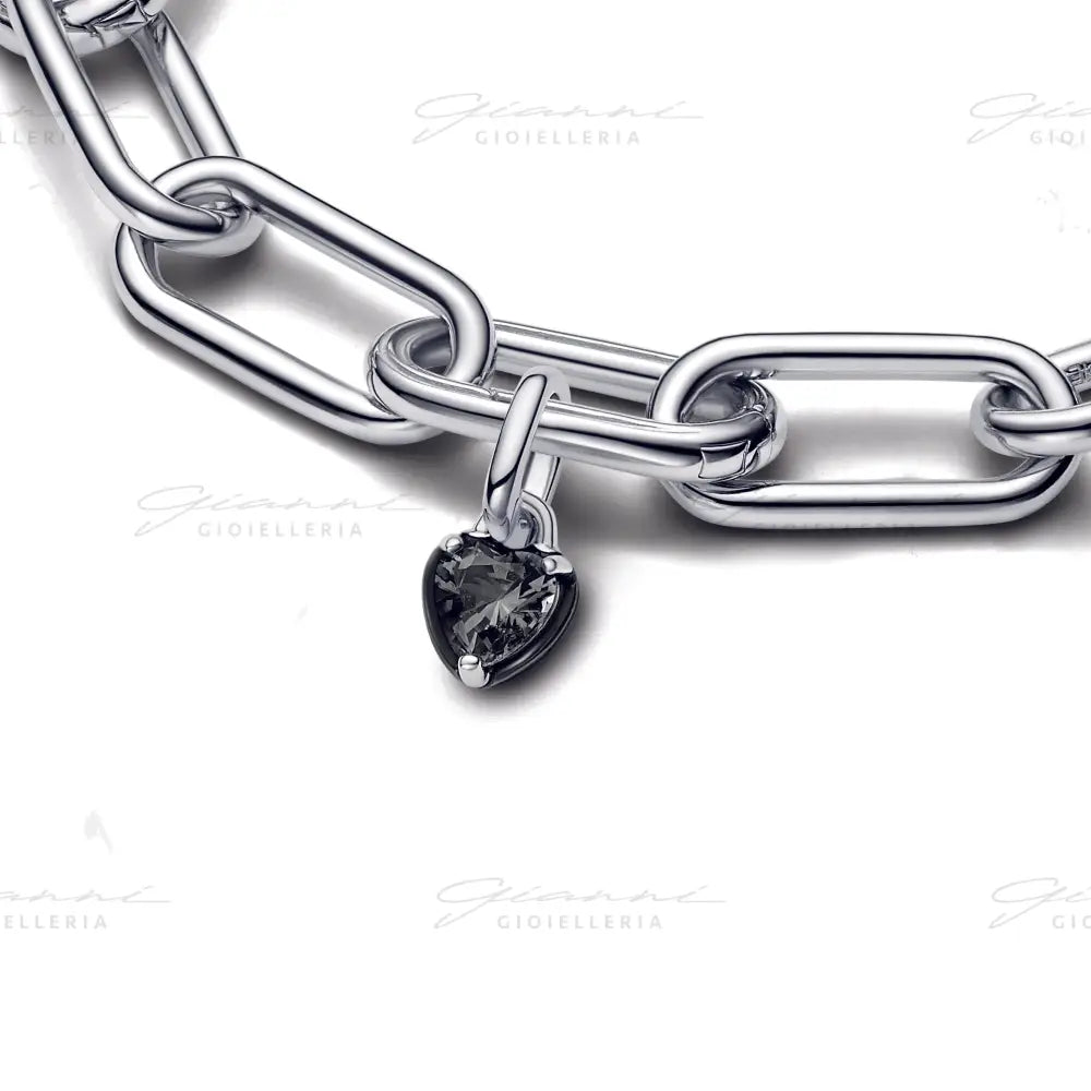 Charm Mini Pendente Black Chakra Heart Pandora ME