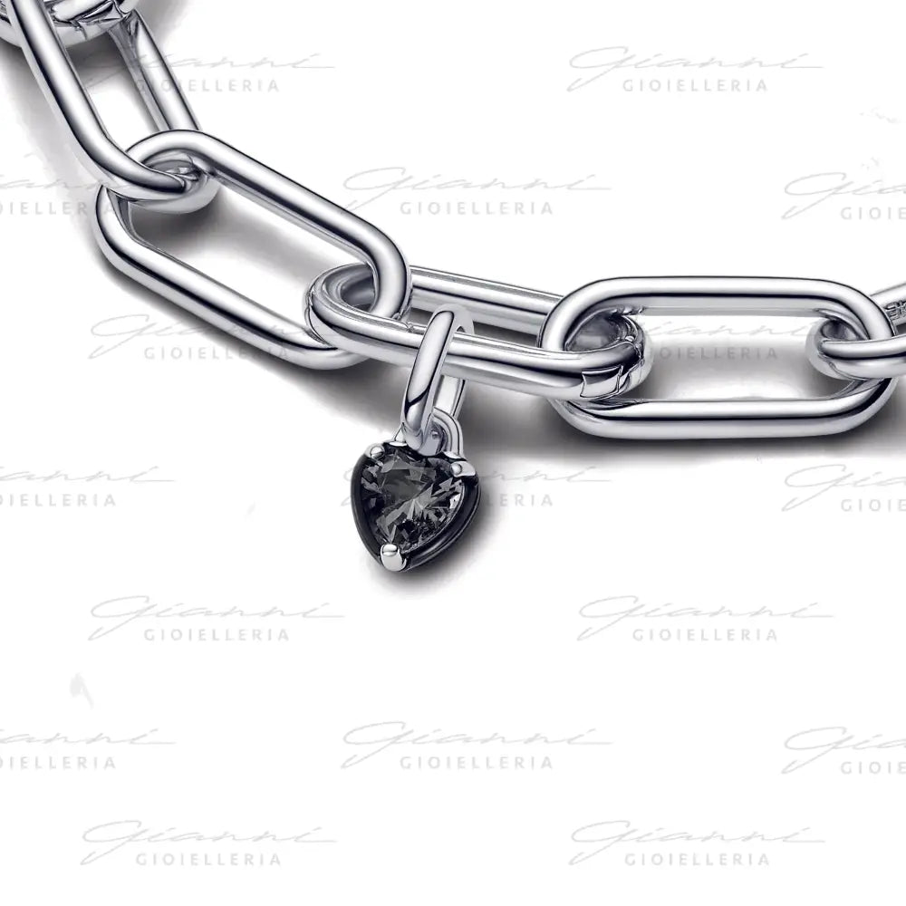 Charm Mini Pendente Black Chakra Heart Pandora ME