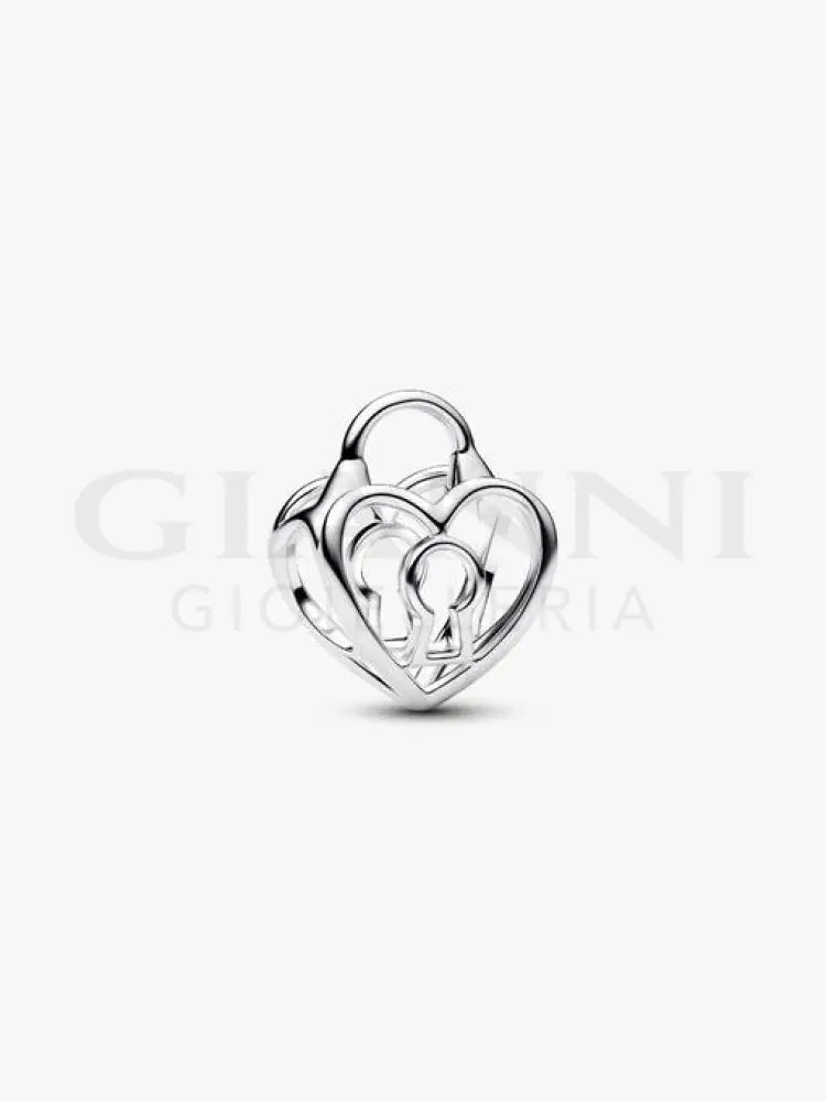 Charm Openwork Pandora - Lucchetto Cuore Charm
