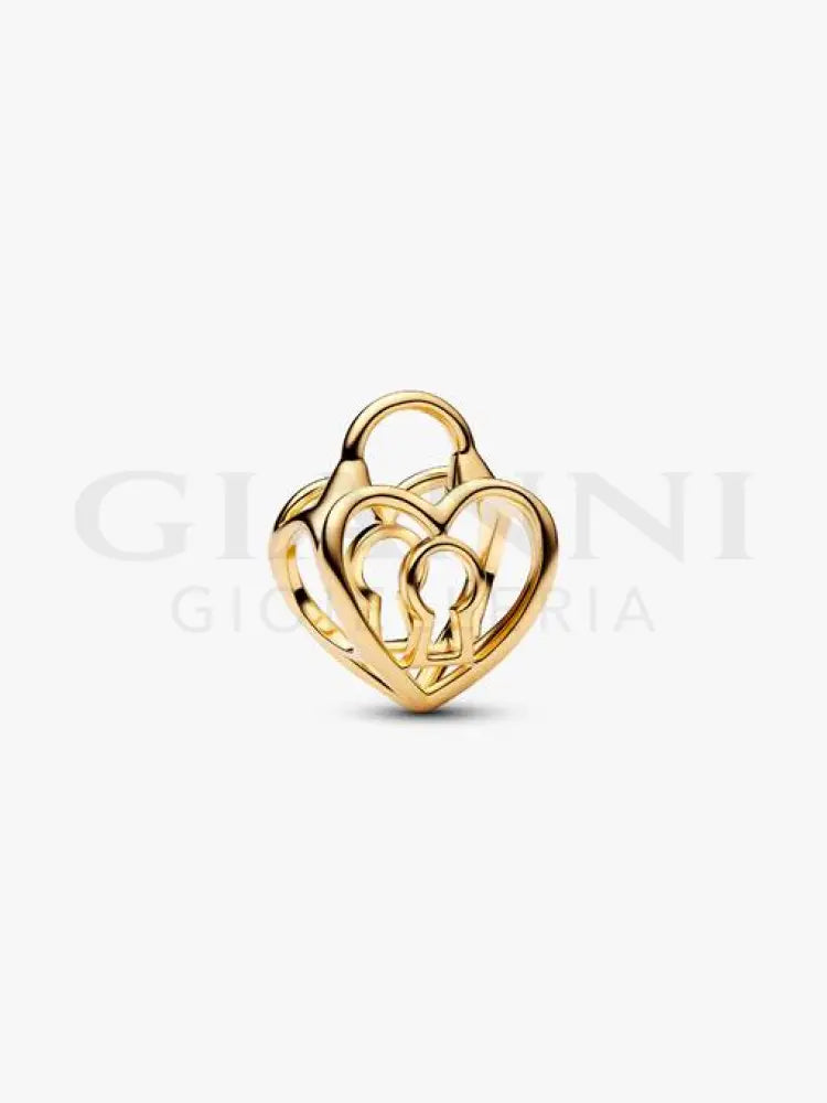 Charm Openwork Pandora - Lucchetto Cuore Charm
