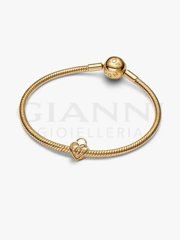 Charm Openwork Pandora - Lucchetto Cuore Charm