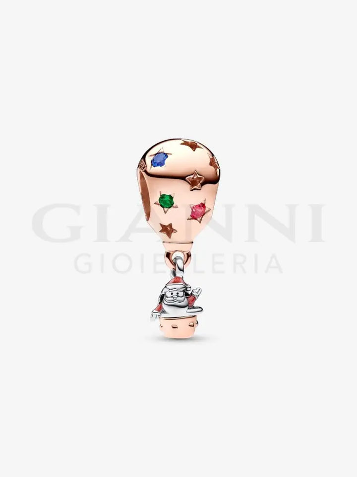 Charm Pandora - Babbo Natale in Mongolfiera Charm