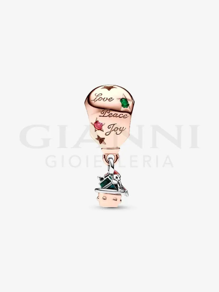 Charm Pandora - Babbo Natale in Mongolfiera Charm