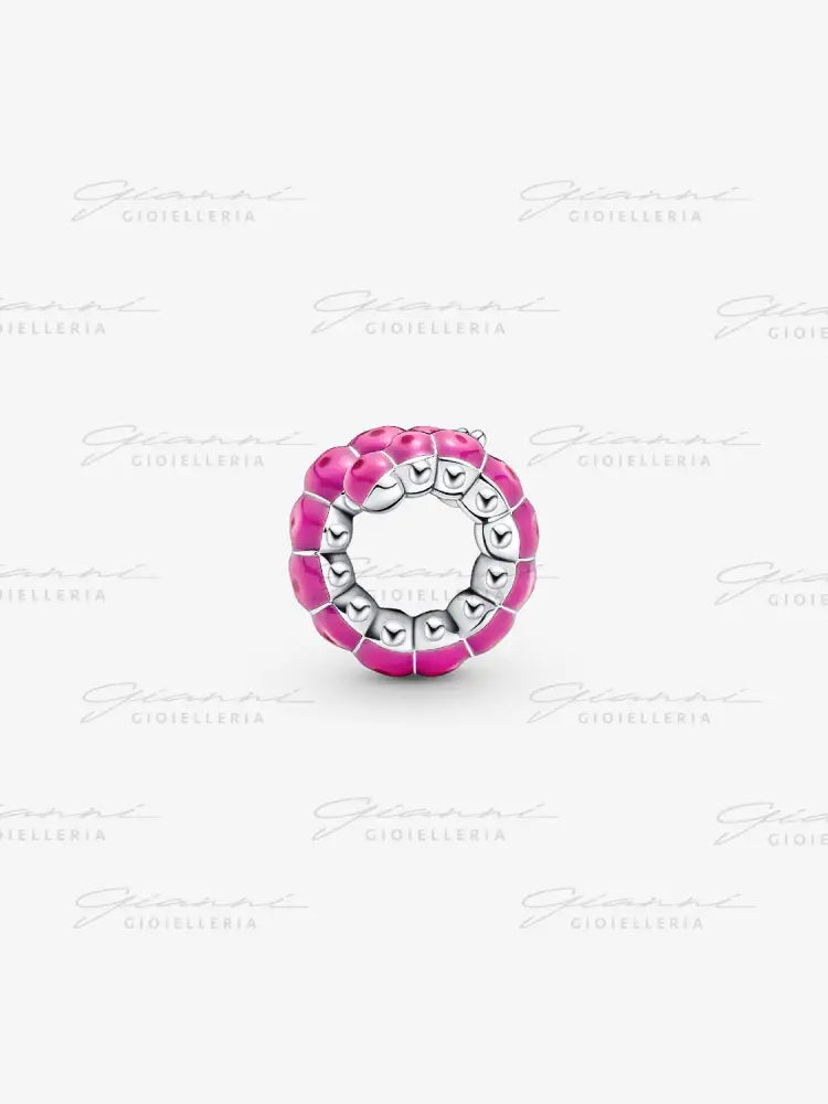 Charm Pandora - Bruco Rosa Charm