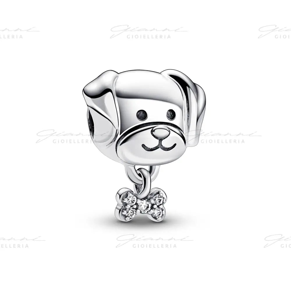 Charm Pandora - Cagnolino con Osso Charm