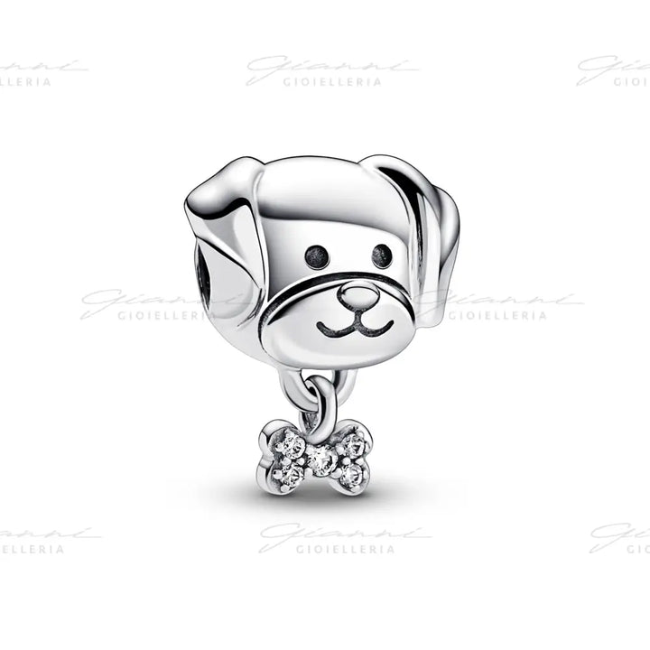 Charm Pandora - Cagnolino con Osso Charm