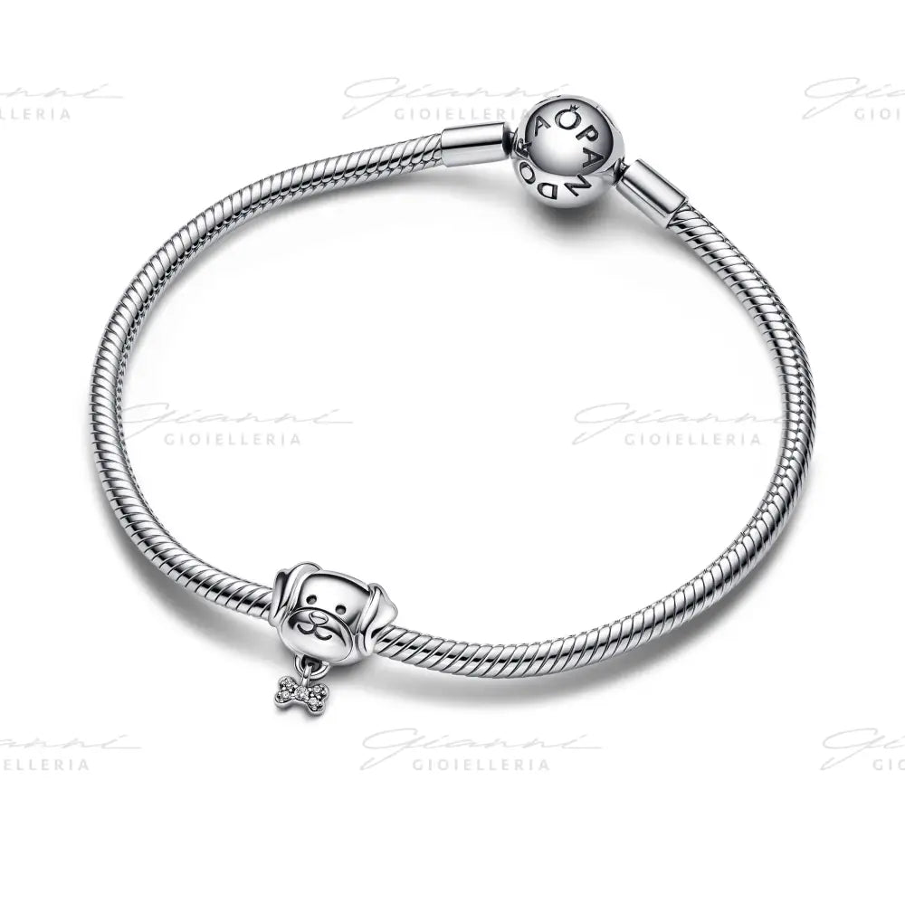 Charm Pandora - Cagnolino con Osso Charm
