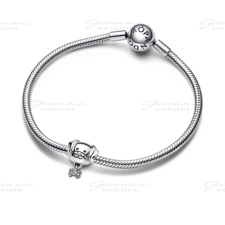Charm Pandora - Cagnolino con Osso Charm