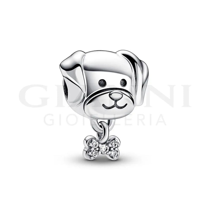 Charm Pandora - Cagnolino con Osso Charm