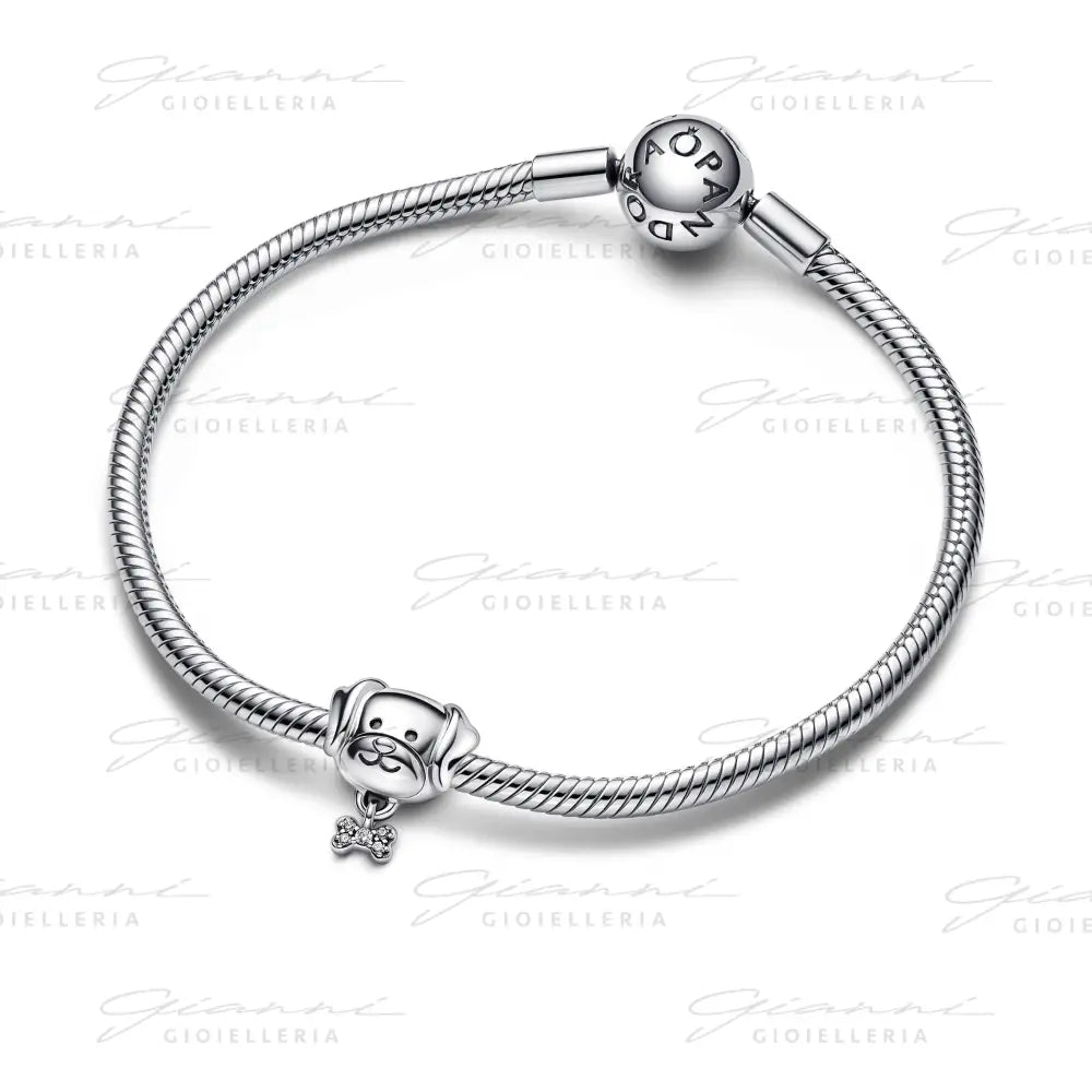 Charm Pandora - Cagnolino con Osso Charm