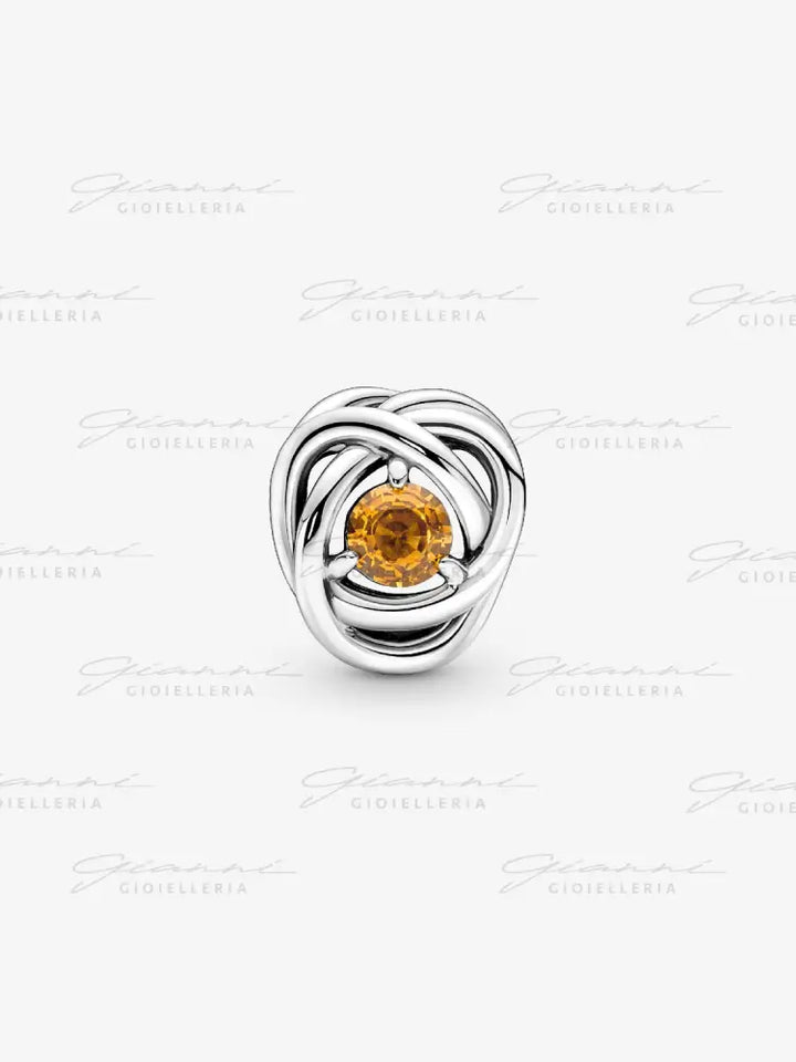 Charm Pandora - Cerchio Eterno Miele Novembre Charm