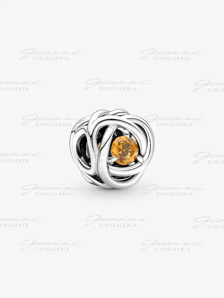 Charm Pandora - Cerchio Eterno Miele Novembre Charm
