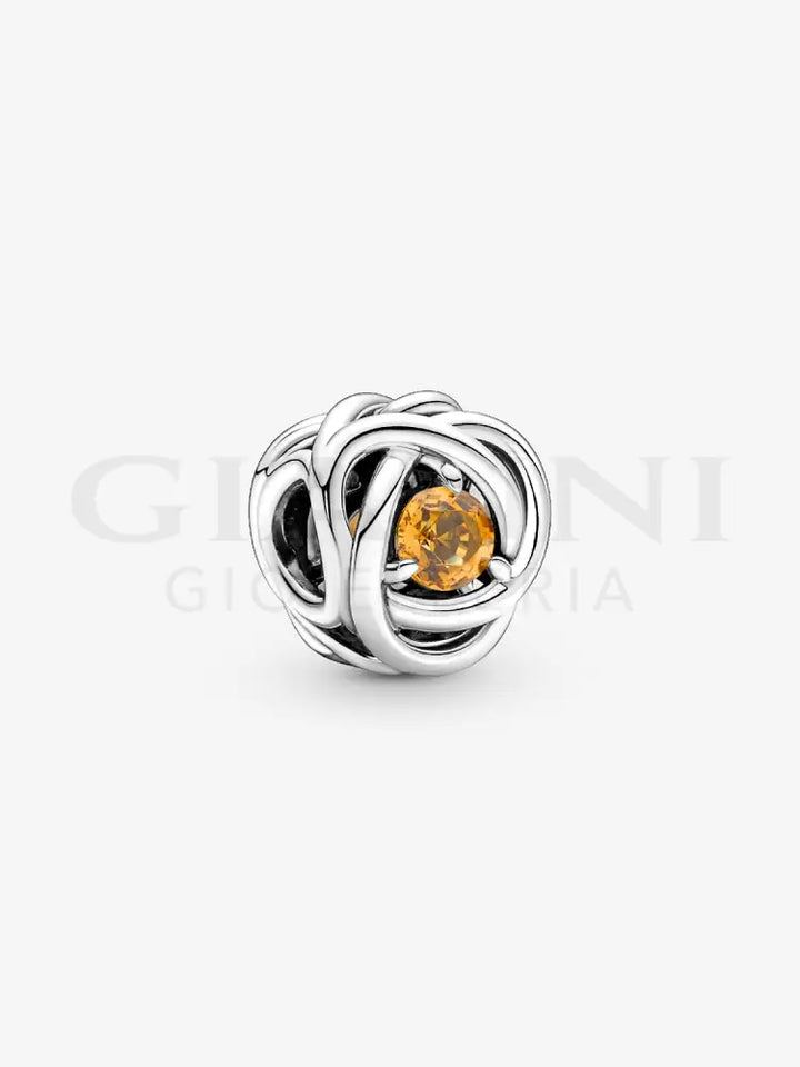 Charm Pandora - Cerchio Eterno Miele Novembre Charm