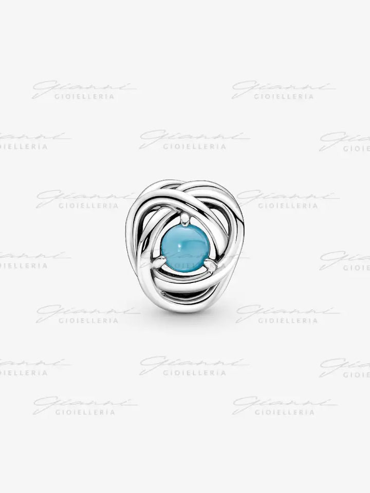 Charm Pandora - Cerchio Eterno Turchese Dicembre Charm