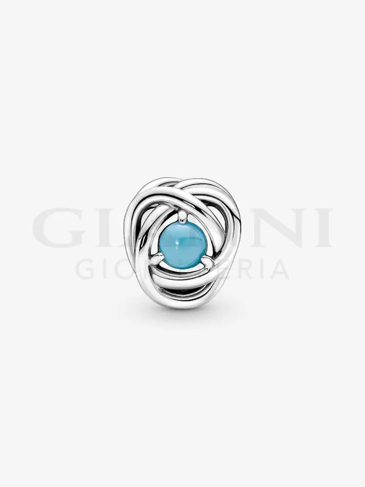 Charm Pandora - Cerchio Eterno Turchese Dicembre Charm