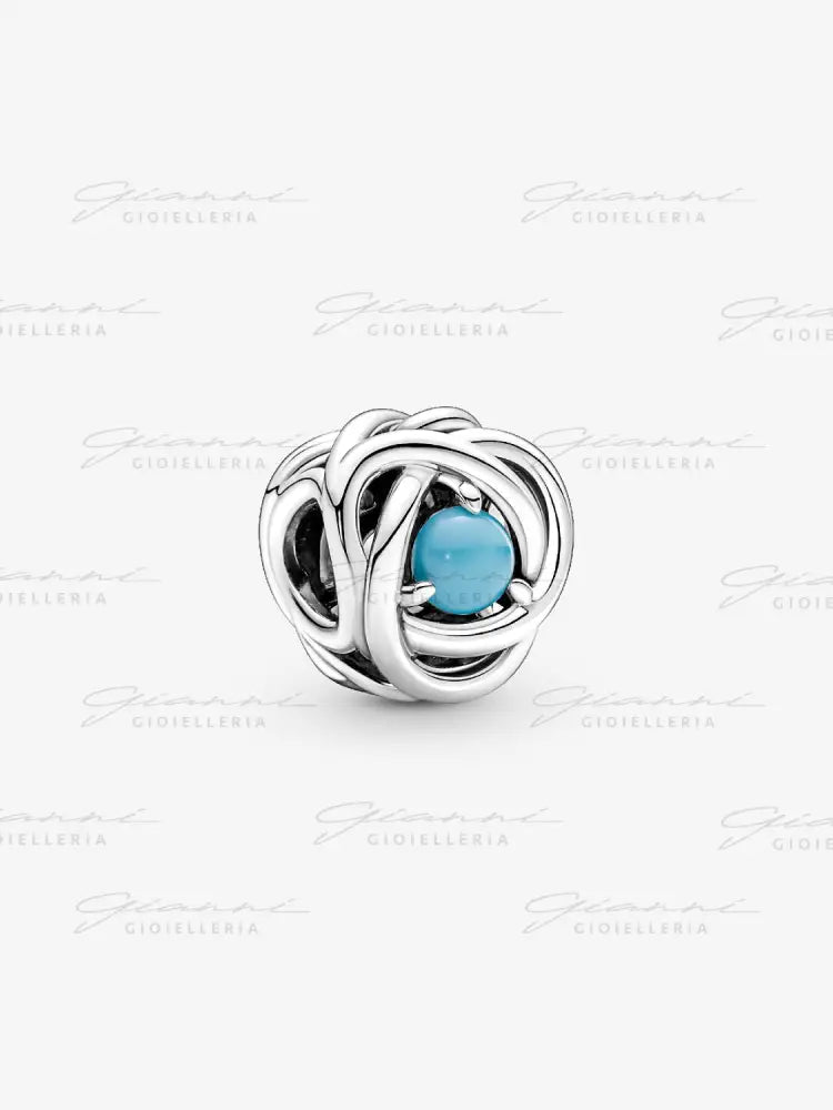 Charm Pandora - Cerchio Eterno Turchese Dicembre Charm