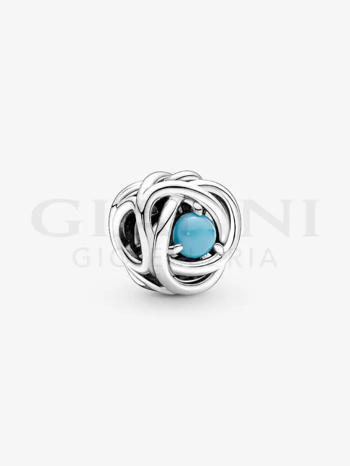 Charm Pandora - Cerchio Eterno Turchese Dicembre Charm