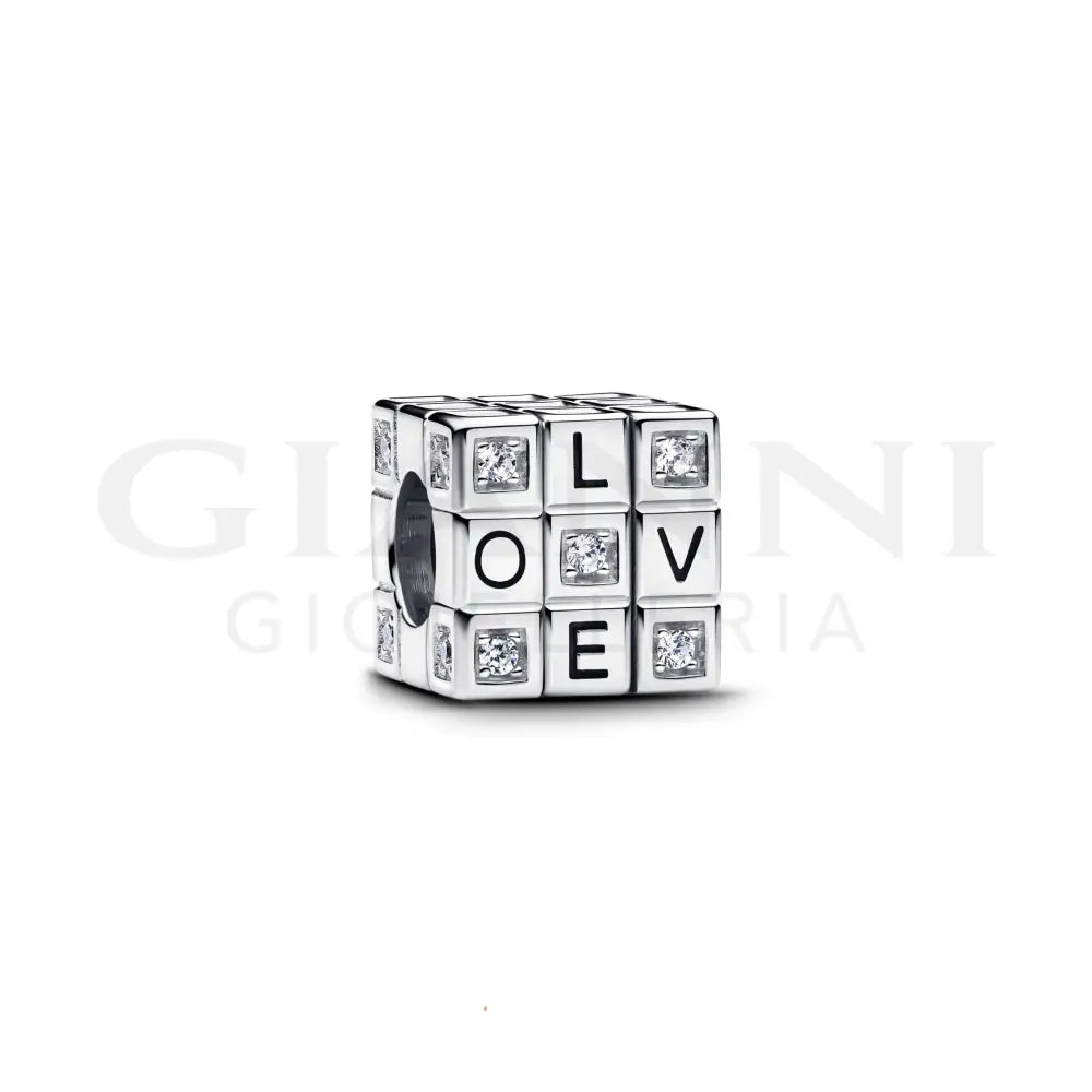 Charm Pandora - Cubo LOVE Charm