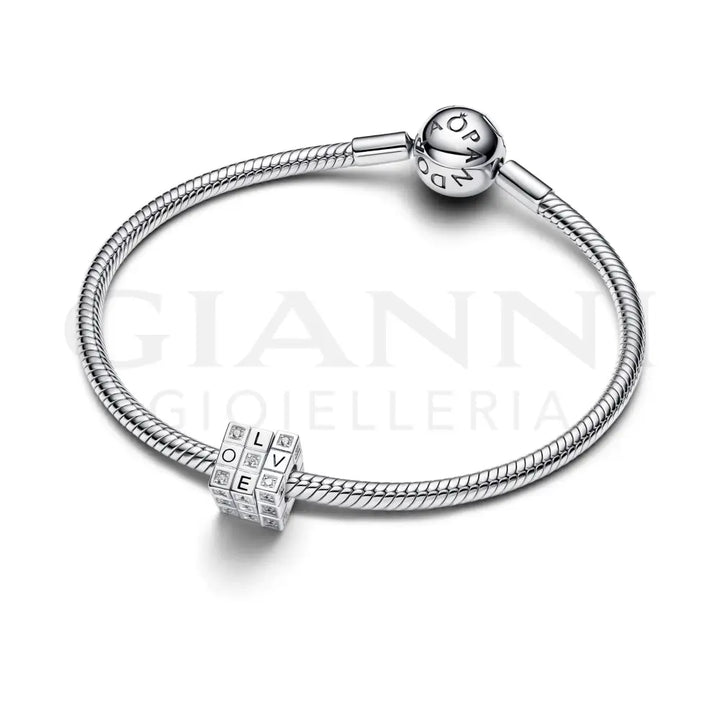 Charm Pandora - Cubo LOVE Charm