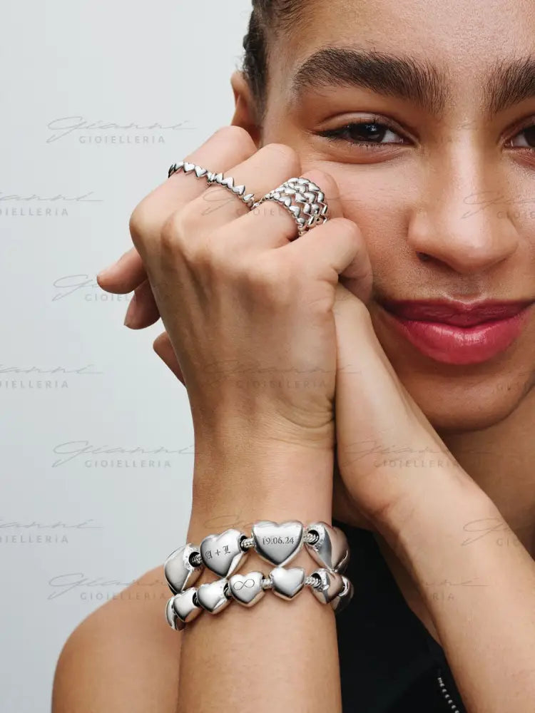 Charm Pandora - Cuore Be Love da incidere Charm