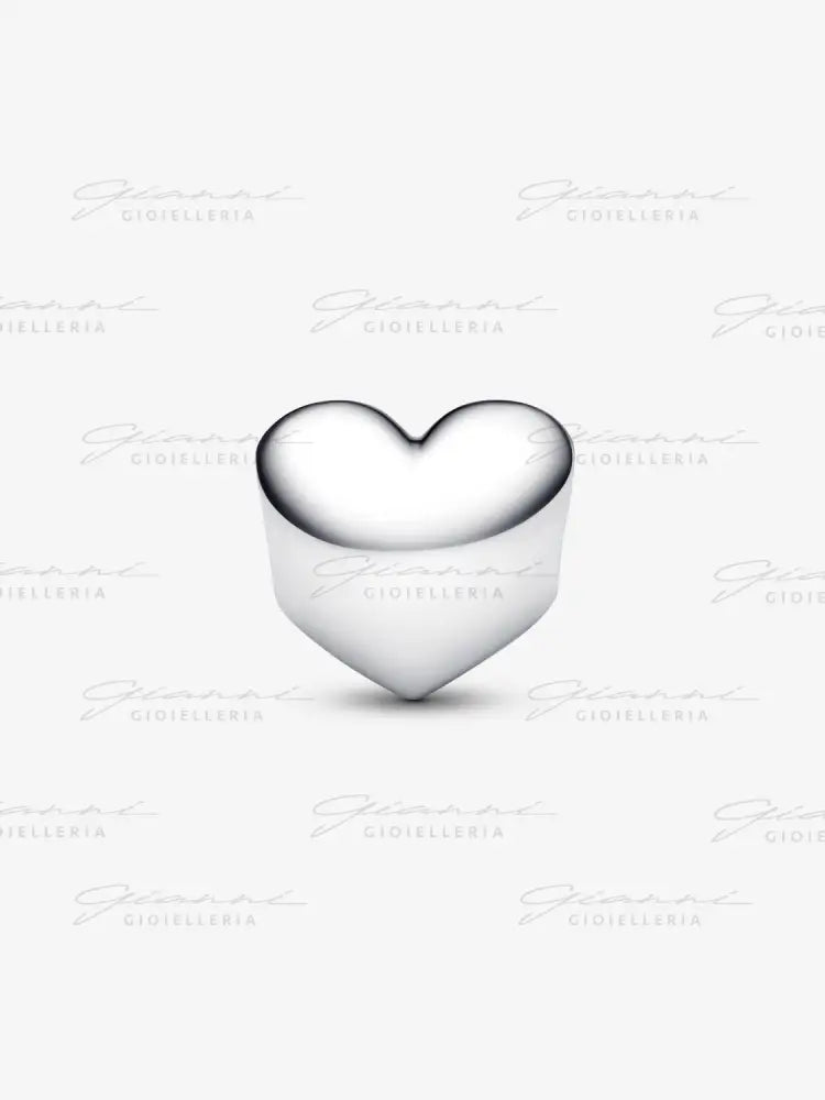 Charm Pandora - Cuore con Pietra Azzurra Marzo da incidere Charm