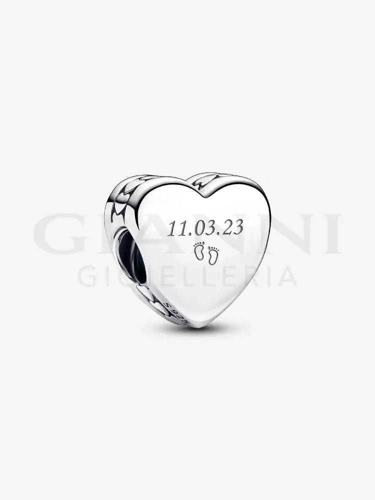 Charm Pandora - Cuore da incidere Charm
