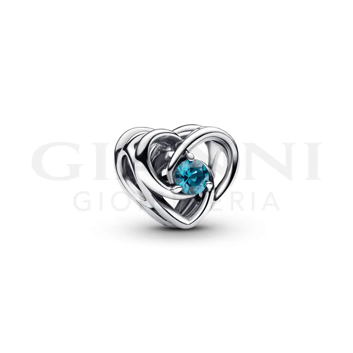 Charm Pandora - Cuore Eterno Blu Charm