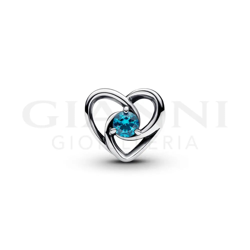 Charm Pandora - Cuore Eterno Blu Charm