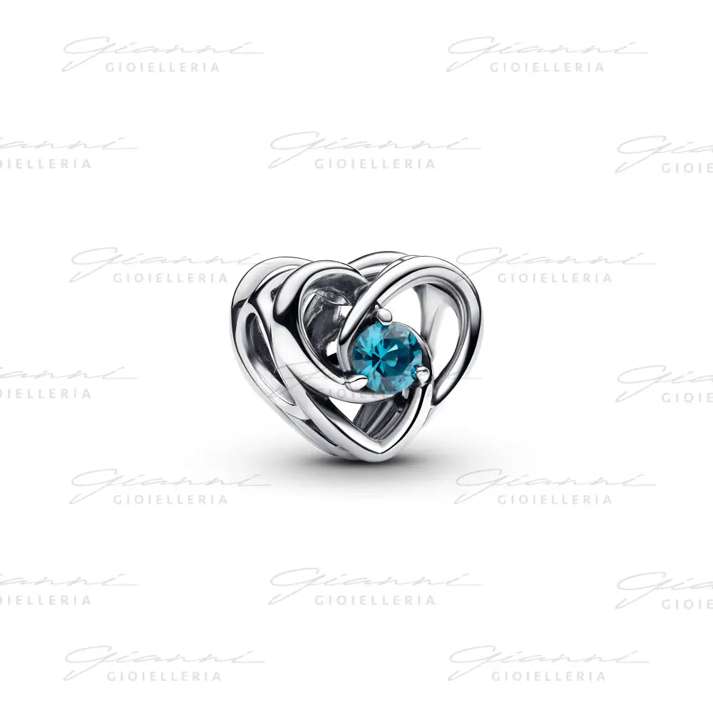 Charm Pandora - Cuore Eterno Blu Charm