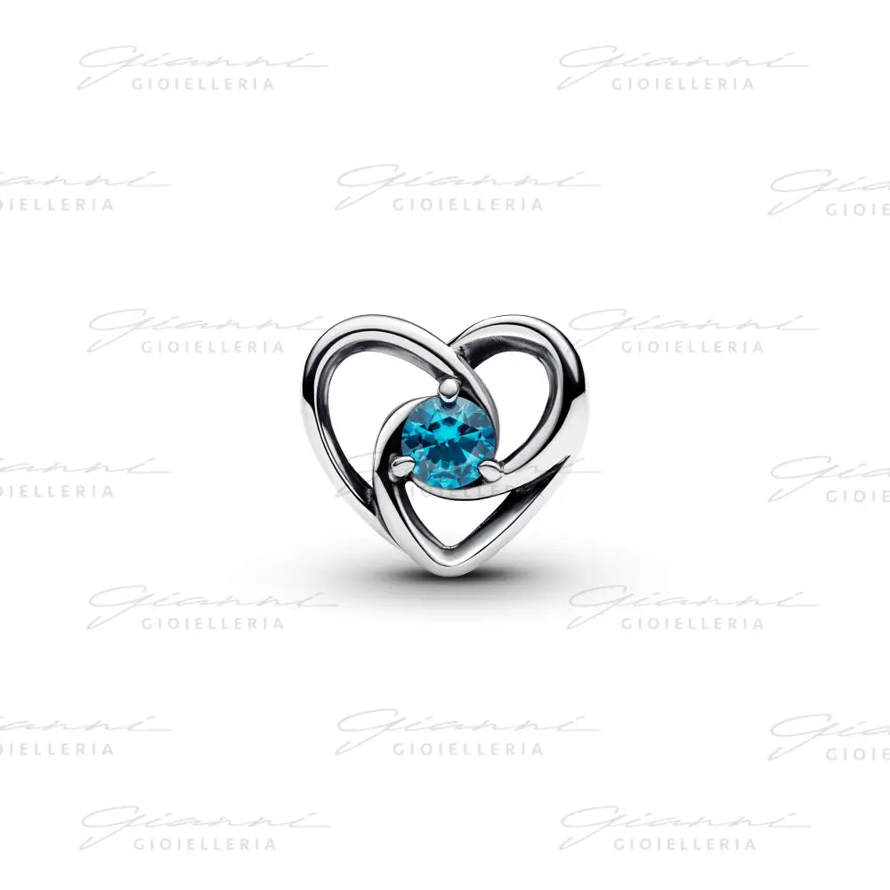 Charm Pandora - Cuore Eterno Blu Charm