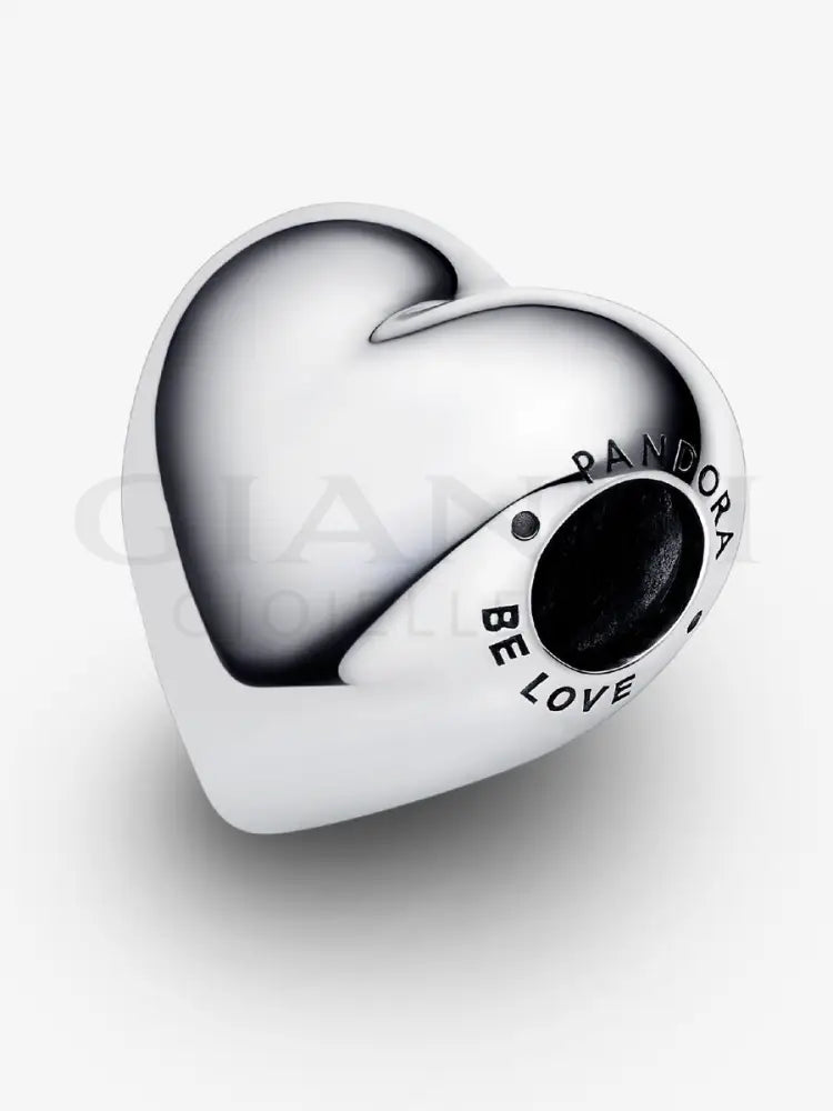 Charm Pandora - Cuore Grande Be Love da incidere Charm