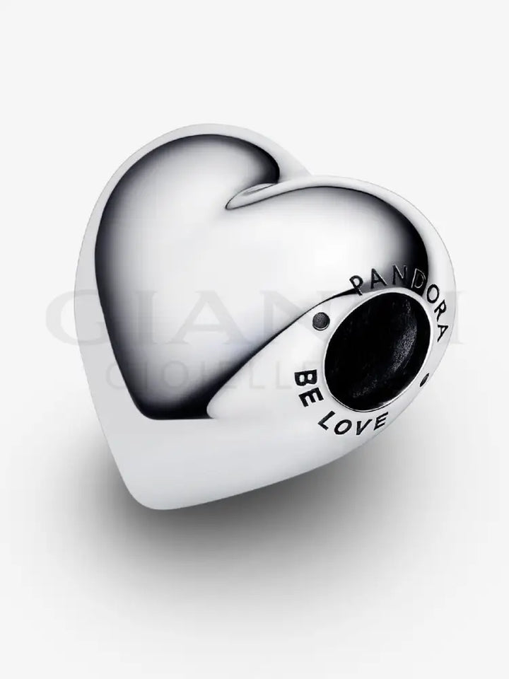 Charm Pandora - Cuore Grande Be Love da incidere Charm
