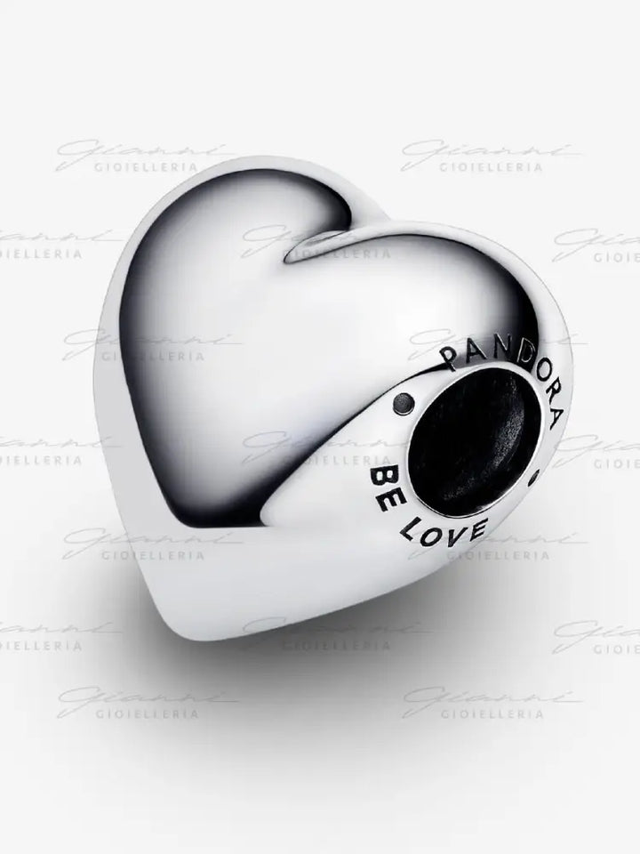 Charm Pandora - Cuore Grande Be Love da incidere Charm