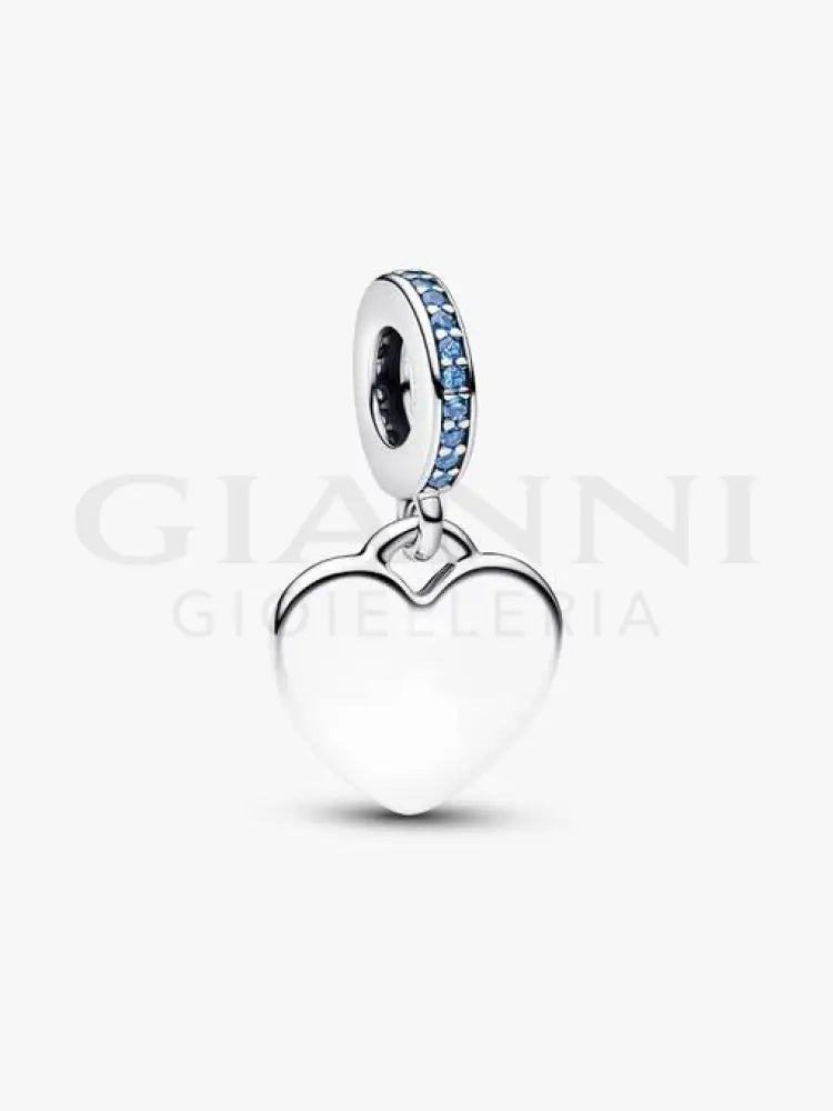 Charm Pandora - Cuore Pendente da incidere Charm