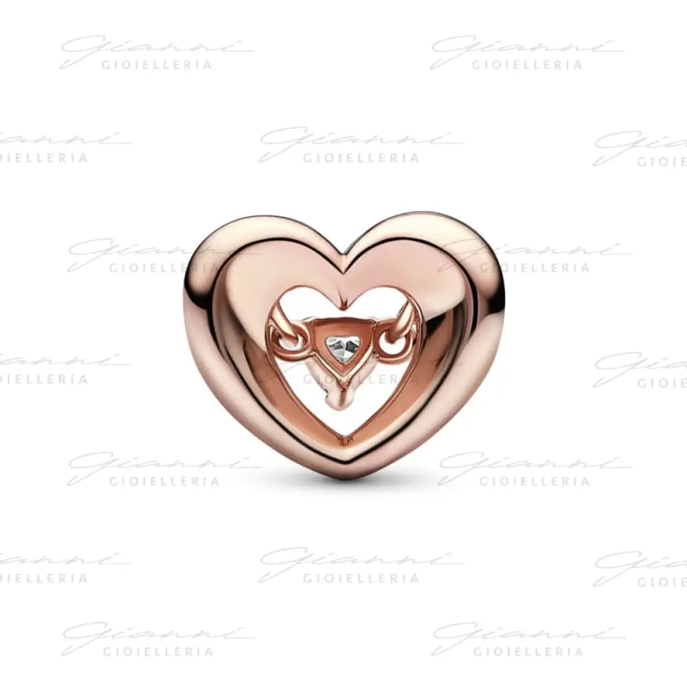 Charm Pandora - Cuore Splendente con Pietra Charm