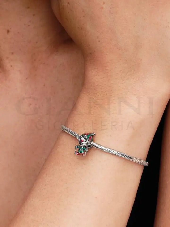 Charm Pandora - Elfo di Babbo Natale Charm