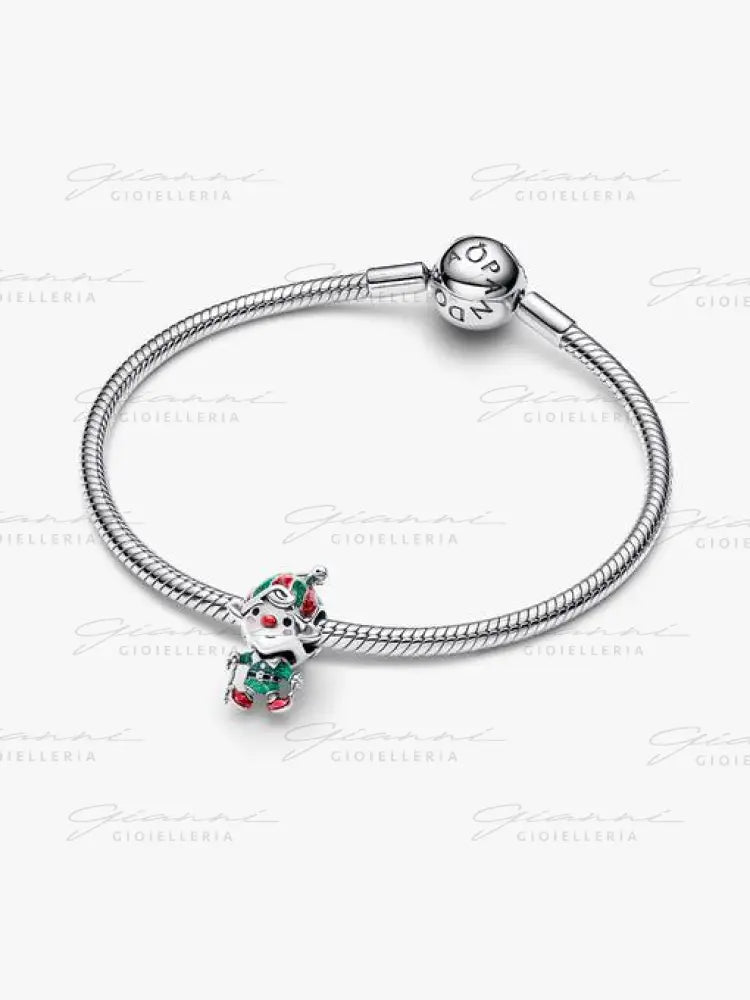 Charm Pandora - Elfo di Babbo Natale Charm